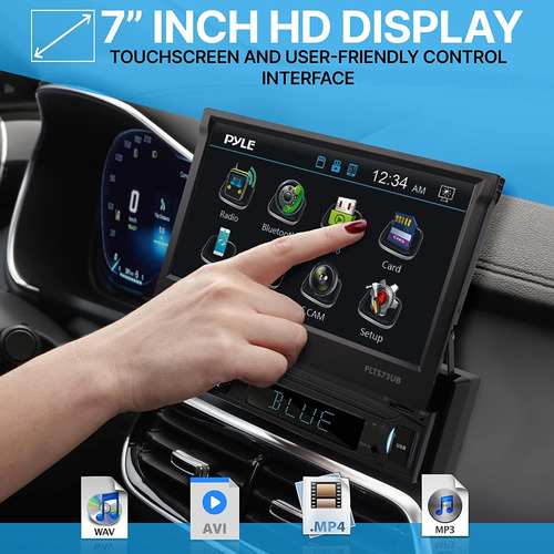 Radio De Video Estéreo Para Automóvil Pyle Plts79dub