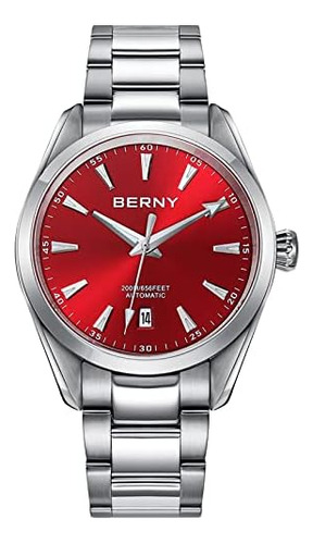 Berny Reloj Automático Para Hombre Movimiento Nh35 Relojes M