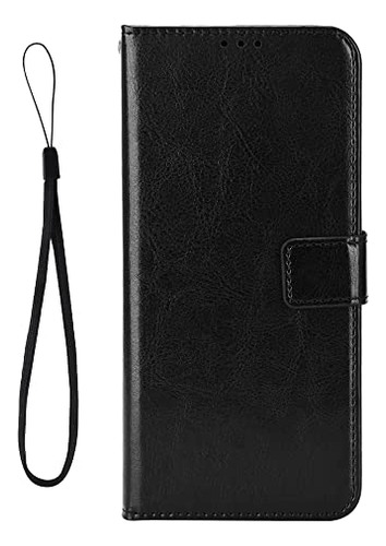 Funda De Piel Compatible Con Sony Xperia 1 V, Con Tapa