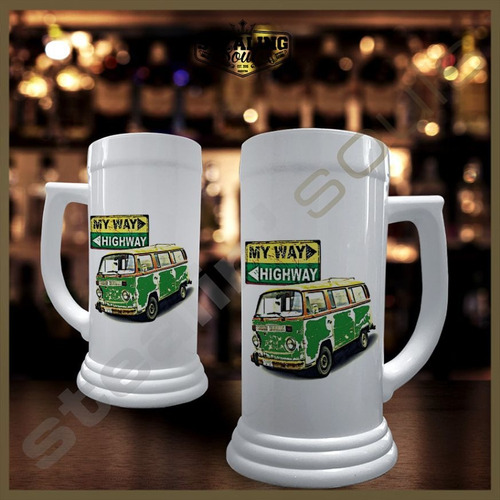 Chopp Plastico Cerveza | Volkswagen #1013 | Gti Kombi Fusca