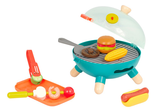 Parrilla Barbacoa Infantil Juguete Mini Chef Battat