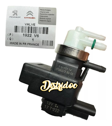 Electroválvula De Turbo Original Citroen C4 Lounge Ds3 Thp