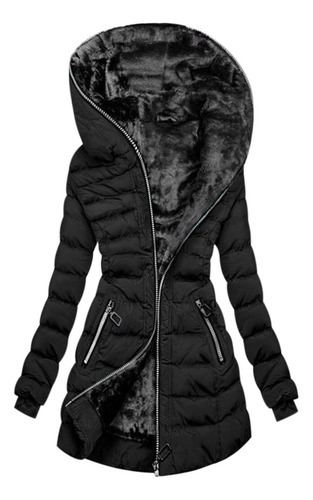 Blusas Femininas Com Capuz De Inverno Quente E Veludo De Com