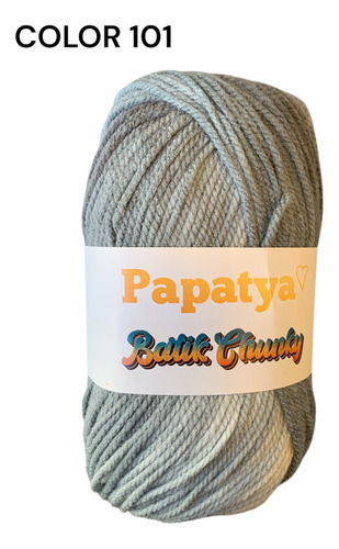 Lana Papatya Batik Chunky. Pack 2 Unidades. Varios Colores Diversos Colores