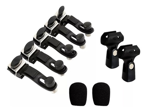 Imagen 8 de 9 de Kit De Microfonos Bateria Profesional Alctron T8400 Promo