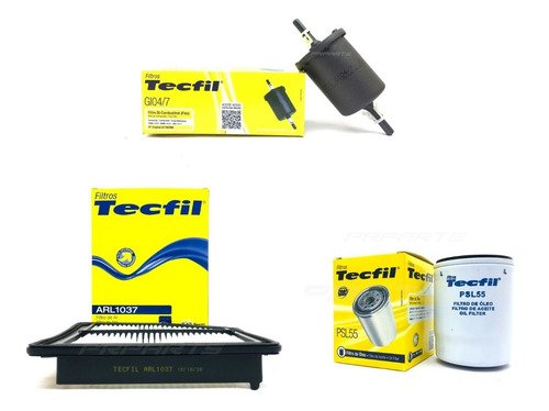 Imagem 1 de 1 de Filtros Ar / Óleo E Combustível Tecfil Honda Civic 1.8 2014
