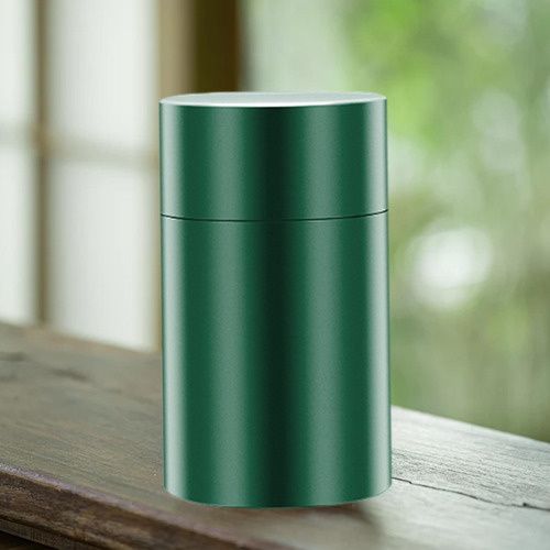 Contenedor De Almacenamiento De Aluminio Portátil Verde