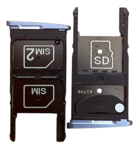 Motorola Z Play Porta Sim Dual Gris Gris Oscuro