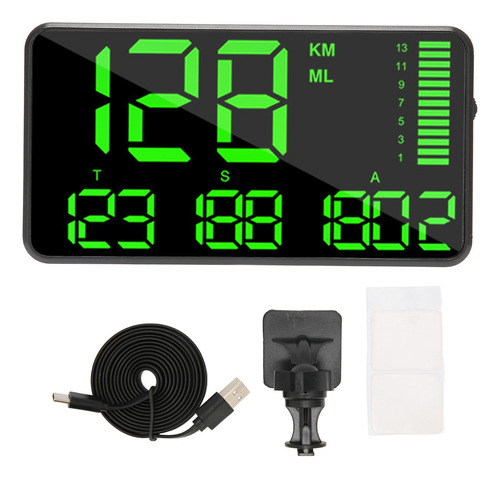 Medición De Velocidad Gps Con Pantalla Negra Universal Car H