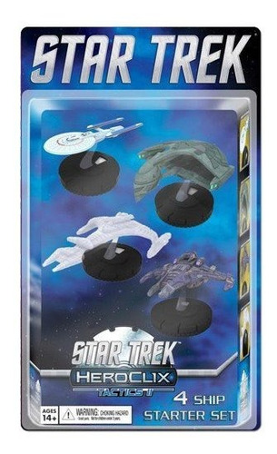 Star Trek Heroclix Tatics Ii 4 Naves - Neca 2012