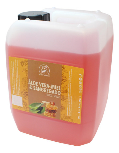 Tónico Capilar De Sangregado,aloe Vera & Miel 10 Litros