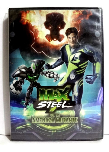 Dvd Max Steel Vs La Amenaza Mutante 2010 Mattel Inc.