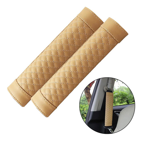 2x Universal Correa De Hombro Del Cinturón De Beige