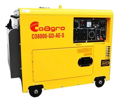 Generador Diesel, 8000, 110v/220v, 60hz, Con Motor De 13hp