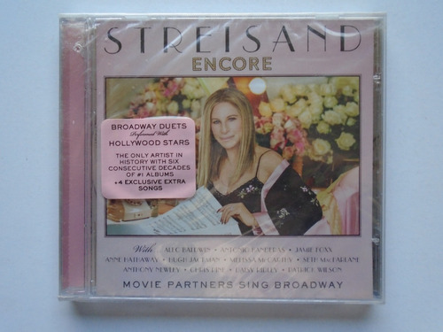 Barbra Streisand - Encore Cd 2016 Sony Music