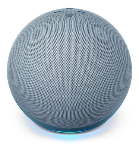 Echo Dot 5th Gen com assistente virtual Alexa deep sea blue  110V/240V