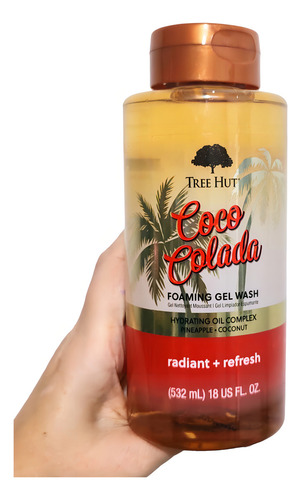 Tree Hut Gel De Banho Com Espuma Coco Colada 532ml