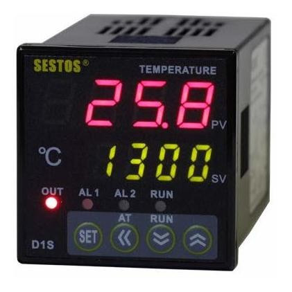 Controlador Digital Temperatura Sesto D1 2r-24 Ca Cc 5 ±