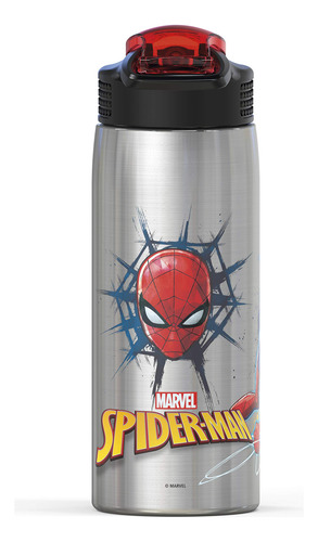Zak Designs 27 Onças Marvel 188 De Parede Única Inoxidável