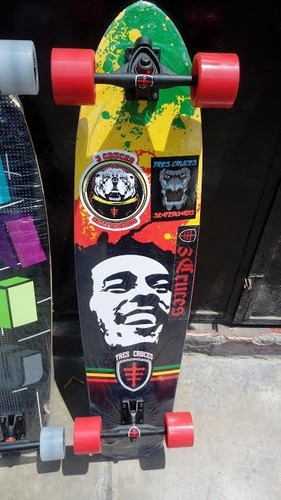 Longboard Marca 3 Cruces Maple Canadiense Completament Nuevo