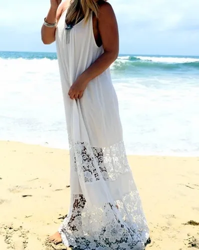 Vestido musculosa online largo
