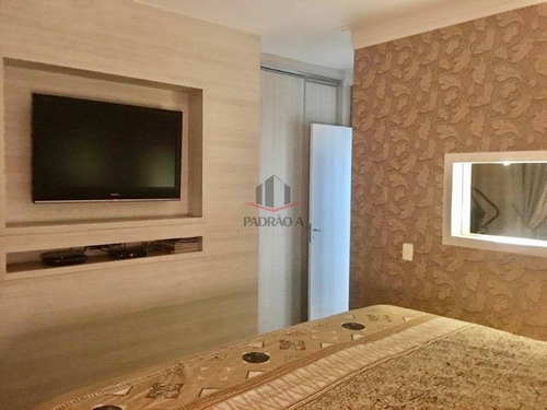 Apartamento Em Condomínio Padrão Para Venda Belenzinho, 3 Suítes, 3 Vagas, 179 M2 - 1678
