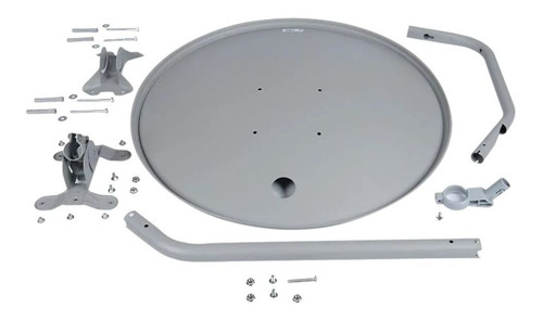 Imagem 5 de 9 de Kit Receptor Digital Antena Ku 60cm Com Conversor Cabo Lnbf