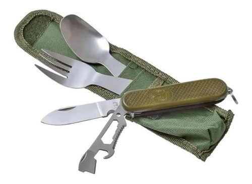 Cortaplumas 7-1 Cuchillo Caza Supervivencia Camping Trekking