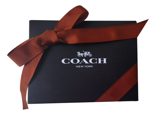 Caja De Regalo Pequeña Coach Para Carteras O Accesorios