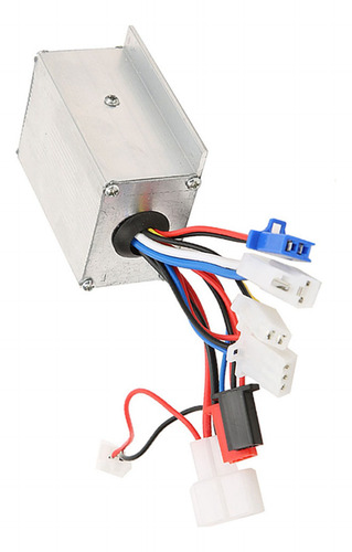 Caja Controladora Cepillada Con Motor 24v 250w Para Biciclet