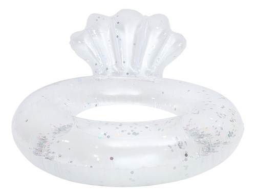 Anillo De Natación Con Forma De Concha Inflable, Grueso