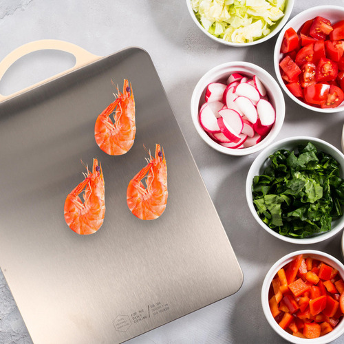 Nuevo Tábua De Corte De Madeira Dupla Face - Utensílios