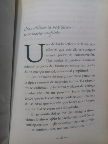 Libro Meditación - Brian Weiss Año 2007 #e2 (Usado)