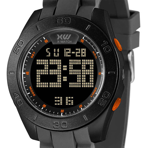 Relógio Digital X-Watch Masculino Esportivo Original XMPPD686PXGX