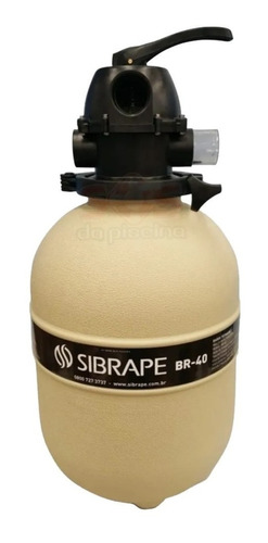 Imagem 1 de 1 de Filtro de areia para piscina Sibrape BR-40