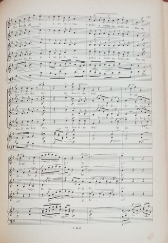 Libue Slavnostní Zpvohra Ve 3 Jednáních, Canto Y Piano.