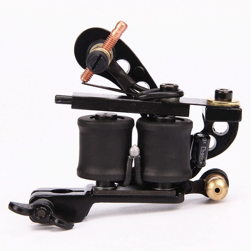 Imagen 5 de 8 de Tattoo Coil Machine Wraps Bobinas Tattoo Negro Selfl...