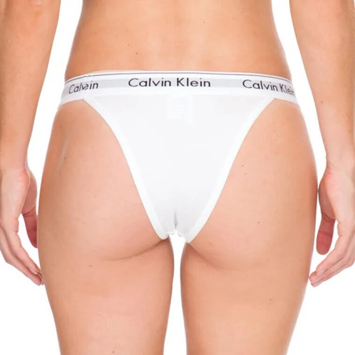 Imagem 3 de 3 de Calcinha Calvin Klein Underwear Monograma Tanga F3898p