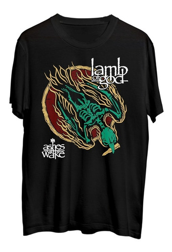 Lamb Of God . Ashes To The Wake . Polera . Metal . Mucky