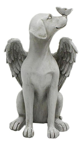 Escultura Decorativa De Cachorro Para Ambientes Internos E