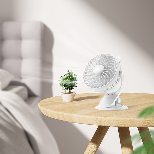 Ventilador De Mesa K Mini Ventilador Usb De 3 Velocidades Co