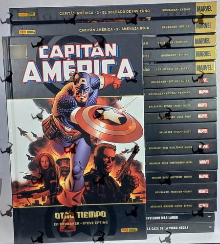 Capitan America De Ed Brubaker Completo (16 Deluxe, 2 100%)