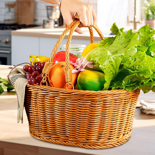 Cesta De Compras Cesta De Tecido Portátil Suporte De Grande