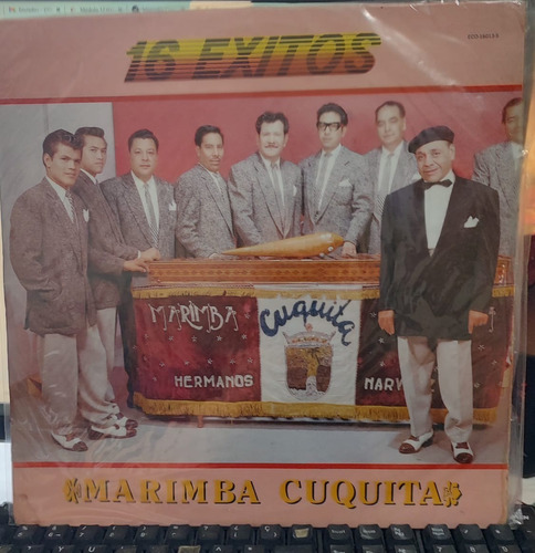 Marimba Cuquita De Los Hermanos Narvaez  16 Exitos Vinyl 