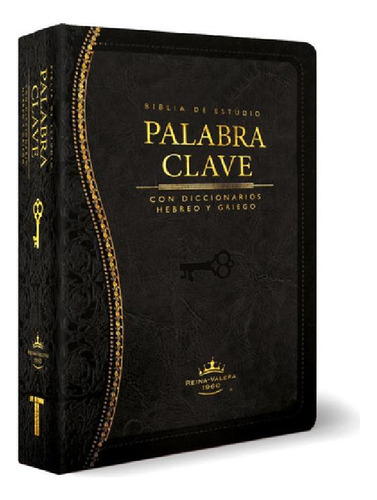 Libro - Biblia De Estudio Palabra Clave Con Diccionario Heb