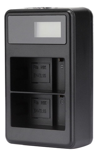 Batería De Cámara Seivi En El15 Portátil De Carga Lcd Eléctr