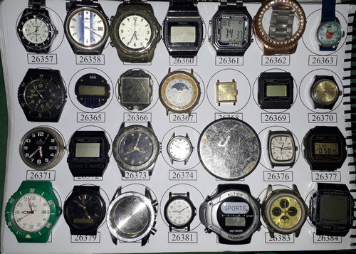Lote 95 Sucatas Casio E Outros- Máquina Do Tempo