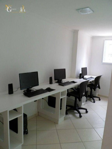 Imagem 17 de 22 de Apartamento Com 1 Dormitório À Venda, 50 M² Por R$ 250.000,00 - Canto Do Forte - Praia Grande/sp - Ap5024