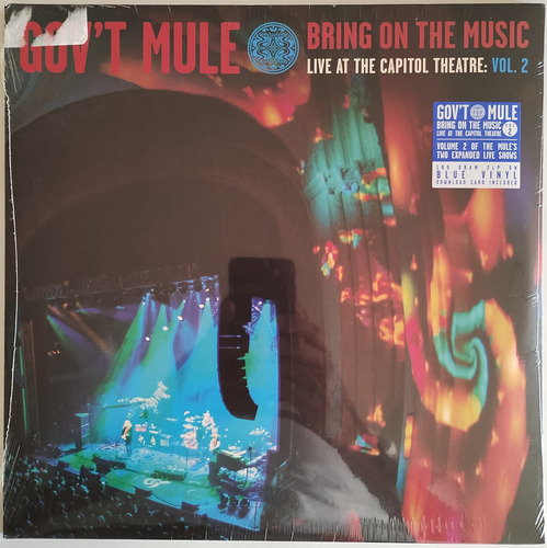 Lp - Gov't Mule - Bring On The Music... Duplo - Imp - Lacra