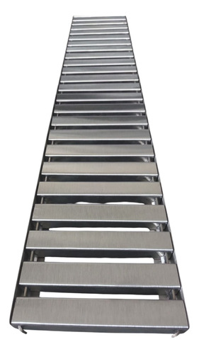 Ralo Linear 15x100 Inox Reforçada Garagem Áreas Externas